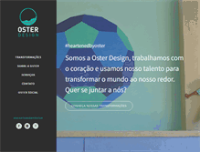 Tablet Screenshot of osterdesign.com